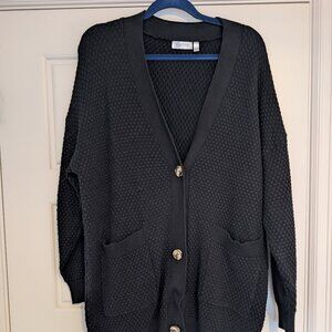 Cloth By Design Black Cardigan